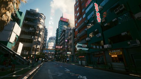 Cyberpunk Neon City Futuristic