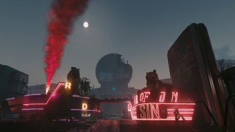 Cyberpunk Neon City Futuristic