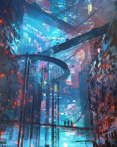 Cyberpunk Phone Wallpaper