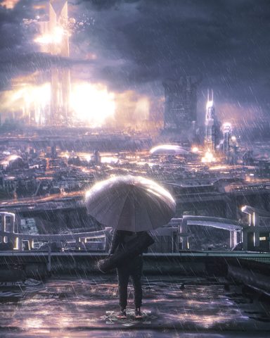 Cyberpunk Phone Wallpaper