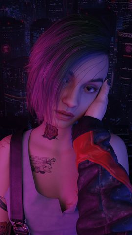 Cyberpunk Phone Wallpaper