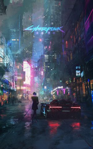 Cyberpunk Phone Wallpaper