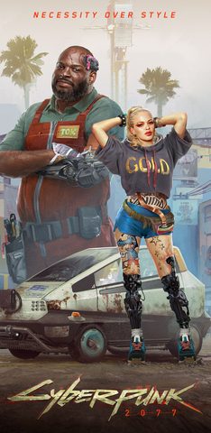 Cyberpunk Phone Wallpaper