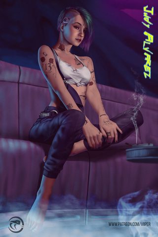 Cyberpunk Phone Wallpaper