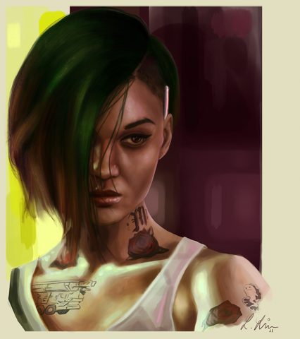 Cyberpunk Phone Wallpaper