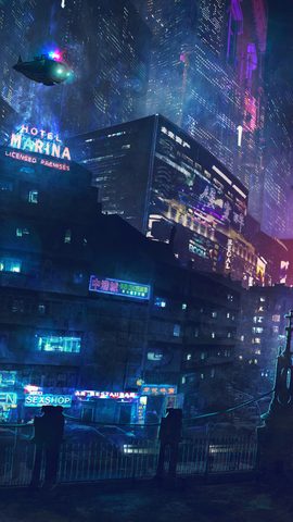 Cyberpunk Phone Wallpaper