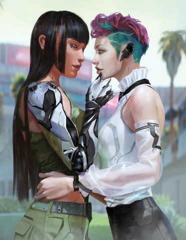 Cyberpunk Phone Wallpaper