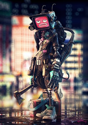 Cyberpunk Phone Wallpaper