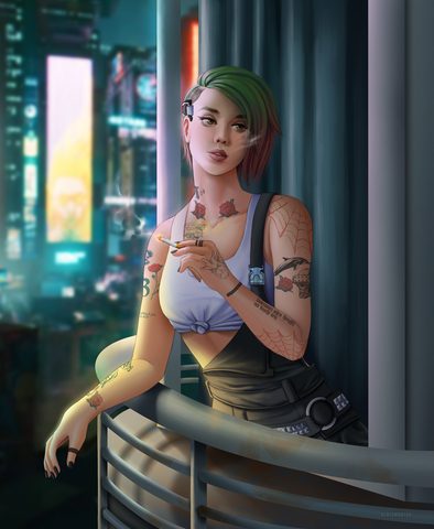 Cyberpunk Phone Wallpaper