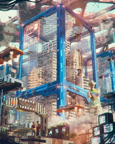 Cyberpunk Phone Wallpaper