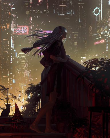 Cyberpunk Phone Wallpaper