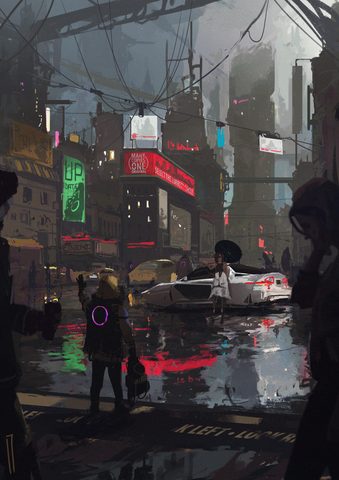 Cyberpunk Phone Wallpaper