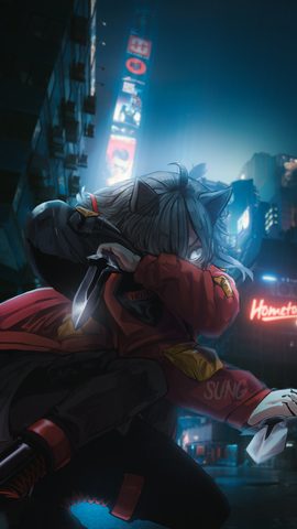 Cyberpunk Neon City