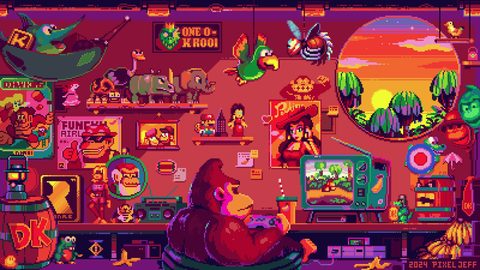 Gaming Video Game Pixel Art