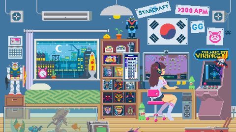 Gaming Video Game Pixel Art