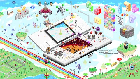 Gaming Video Game Pixel Art