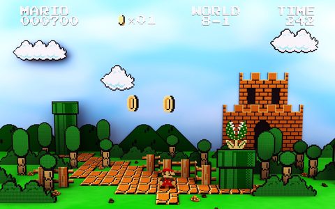 Gaming Video Game Pixel Art