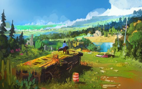Illustration Digital Painting Concept Art