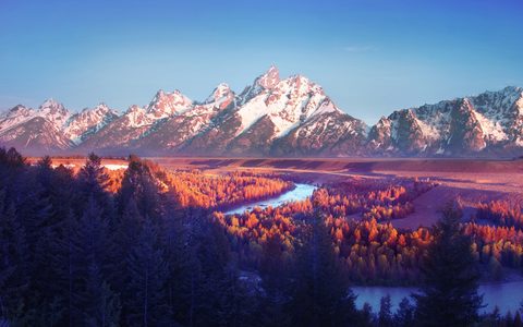 Nature Landscape Forest Mountain