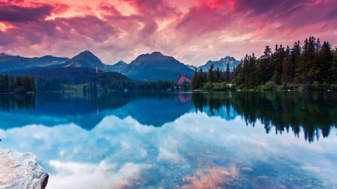 Nature Landscape Forest Mountain