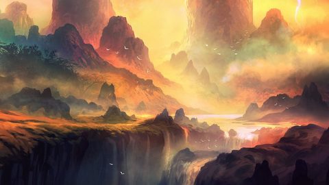 Nature Landscape Forest Mountain