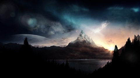 Nature Landscape Forest Mountain
