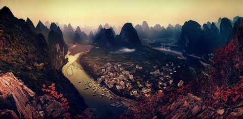 Nature Landscape Forest Mountain