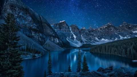 Nature Landscape Forest Mountain
