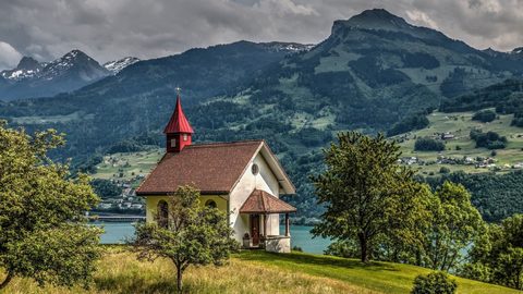Nature Landscape Forest Mountain