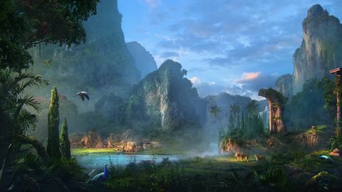 Nature Landscape Forest Mountain