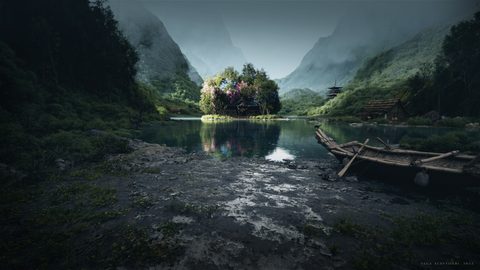Nature Landscape Forest Mountain