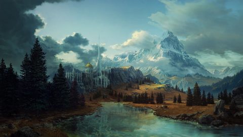Nature Landscape Forest Mountain