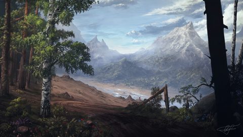 Nature Landscape Forest Mountain