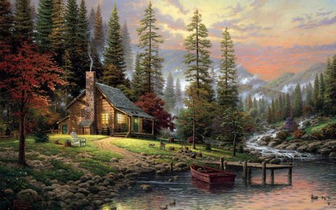 Nature Landscape Forest Mountain