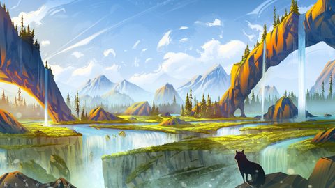 Nature Landscape Forest Mountain
