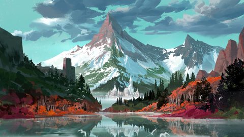 Nature Landscape Forest Mountain