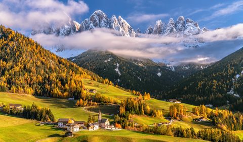 Nature Landscape Forest Mountain
