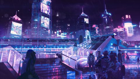 Neon Desktop Wallpaper
