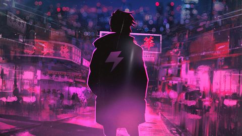 Neon Desktop Wallpaper