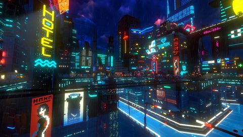 Neon Desktop Wallpaper