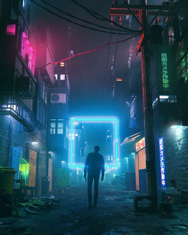 Neon Phone Wallpaper