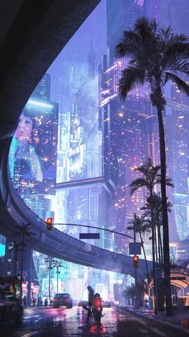 Neon Phone Wallpaper