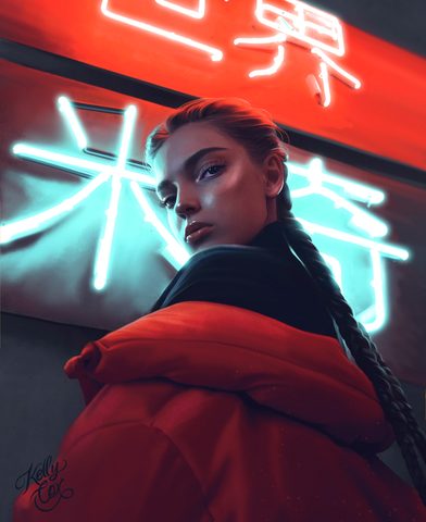 Neon Phone Wallpaper