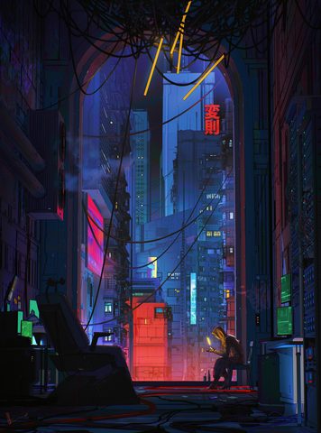 Neon Phone Wallpaper