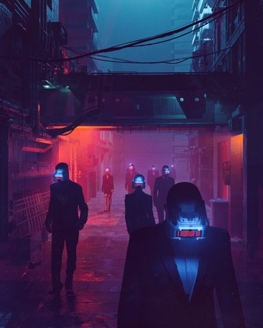 Neon Phone Wallpaper