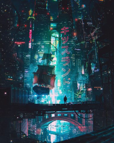 Neon Phone Wallpaper