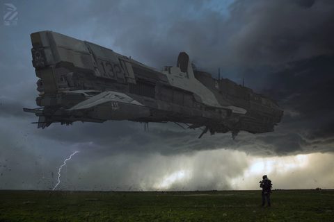 Scifi Science Fiction Spaceship