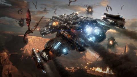 Scifi Science Fiction Spaceship