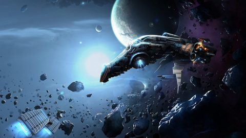 Scifi Science Fiction Spaceship