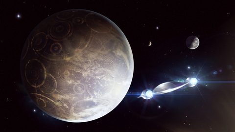 Scifi Science Fiction Spaceship